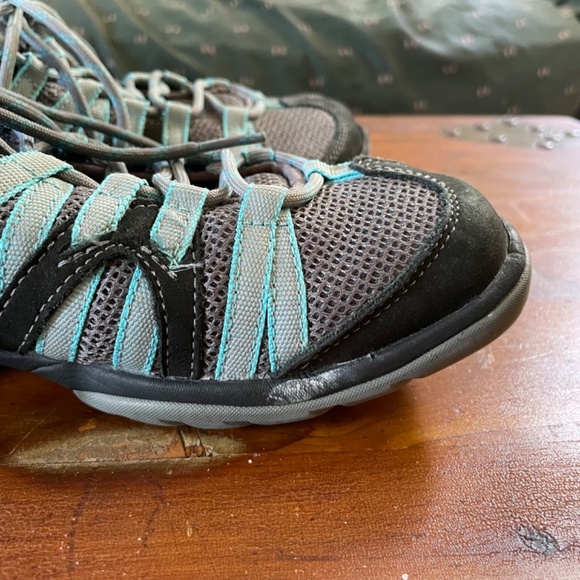 Timberland Blue and Grey Sneakers Women's Size 8.5 - Picture 9 of 10